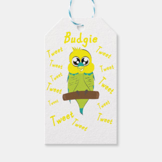 budgie presentetikett