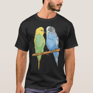 Budgie Sitta Birds Budgerigar Parakeet Owner T Shirt