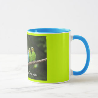 Budgie Social Cliques-kaffe Mugg
