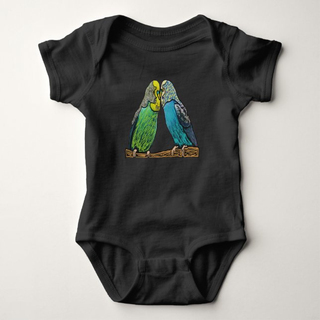 Budgie T Shirt (Framsida)