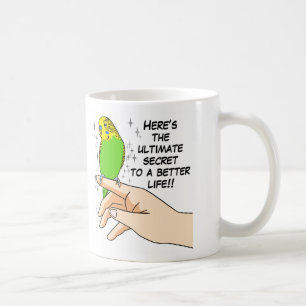 Budgies gör liv bättre kaffemugg