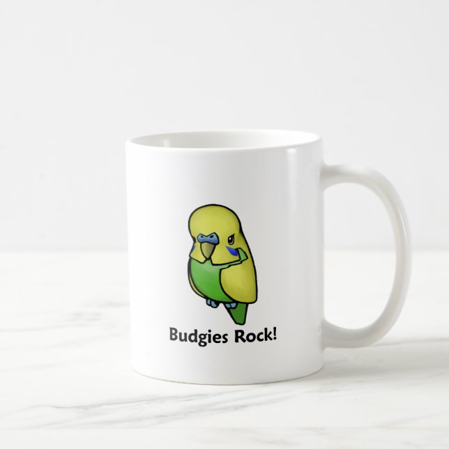 Budgies sten! kaffemugg (Höger)