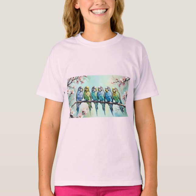 Budgies T Shirt (Framsida)