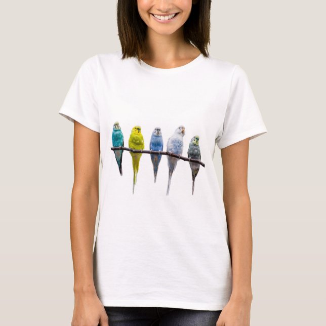 Budgies T Shirt (Framsida)
