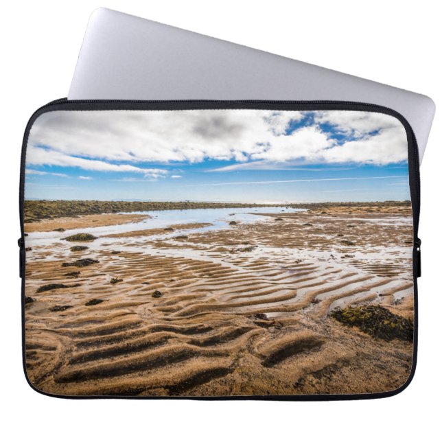 Budir Beach, Island Laptop Fodral (Framsidan)