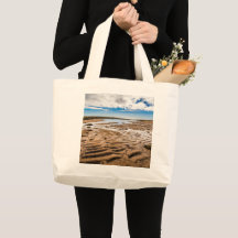 Budir Beach, Island Large Tote Bag