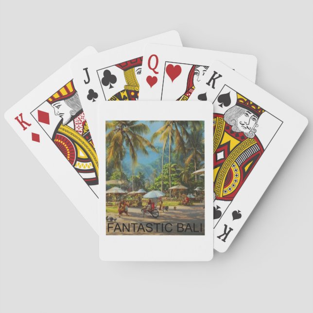 Budira - Spelkort - Fantastisk Bali (Baksidan)
