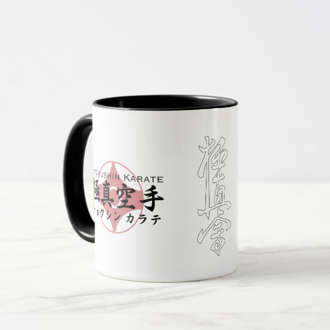 Budo Kyokushin Karate Mugg (Framsida vänster)