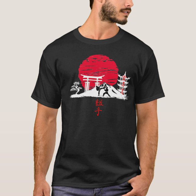 Budo Soul - Karate Kumite Spirit T-Shirt (Framsida)