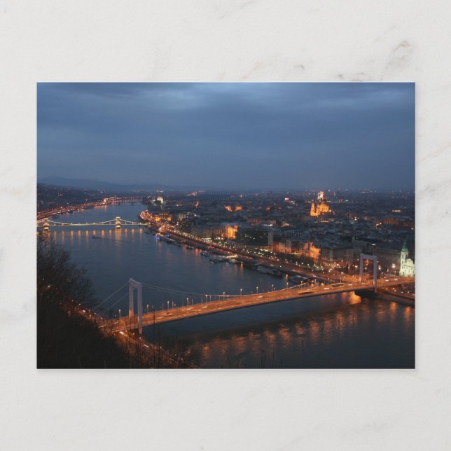 budpest vykort (Framsida)