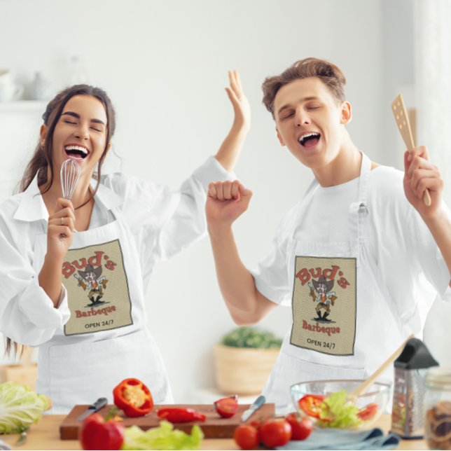 Bud's Barbeque Förkläde (Skapare uppladdad)