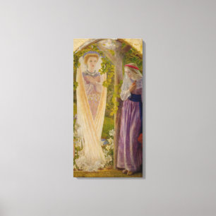 Budskapet av Arthur Hughes Canvastryck