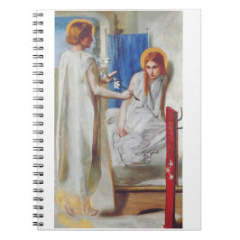 Budskapet av Dante Gabriel Rossetti Anteckningsbok