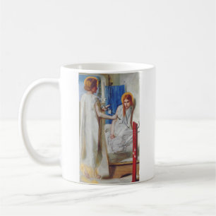 Budskapet av Dante Gabriel Rossetti Kaffemugg