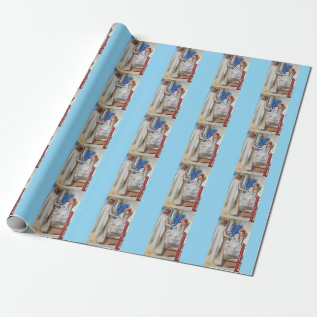 Budskapet av Dante Gabriel Rossetti Presentpapper (Utrullad)