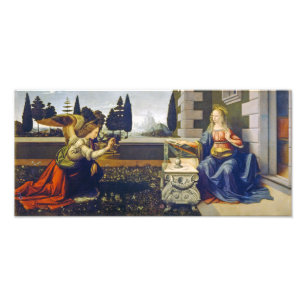 Budskapet Leonardo da Vinci Fototryck
