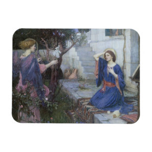 Budskapet om jungfru Maria av John William Waterho Magnet