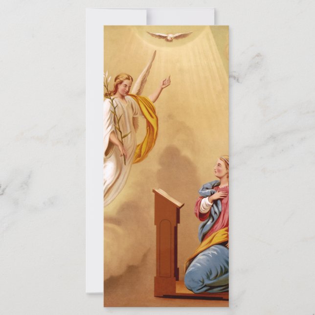 Budskapet till jungfru Maria (Framsida)