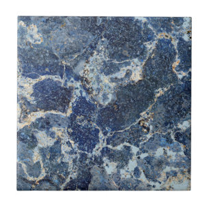 Bue Grått Black Marble & Beige Veins Kakelplatta