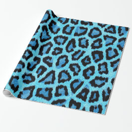 Bue Trendig Leopard Mönster Presentpapper