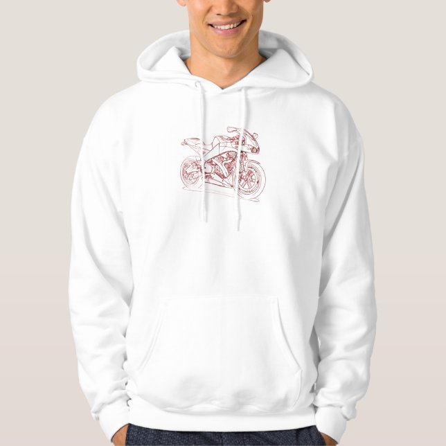 Buell Firebolt XB12R Hoodie (Framsida)