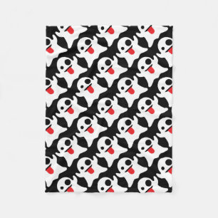 BuEmoji spöke Fleecefilt