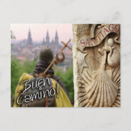 Buen Camino! Camino de Santiago de Compostelo... t Vykort