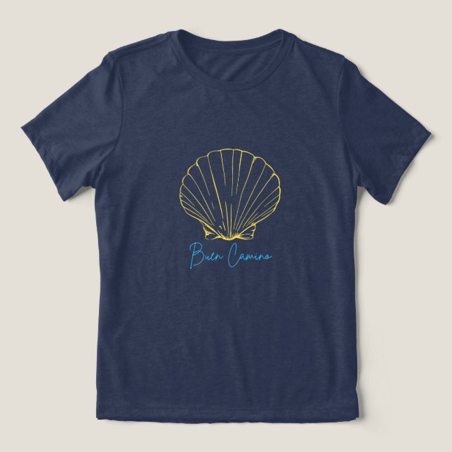 Buen Camino - Camino de Santiago tshirt T Shirt (Design Framsida)