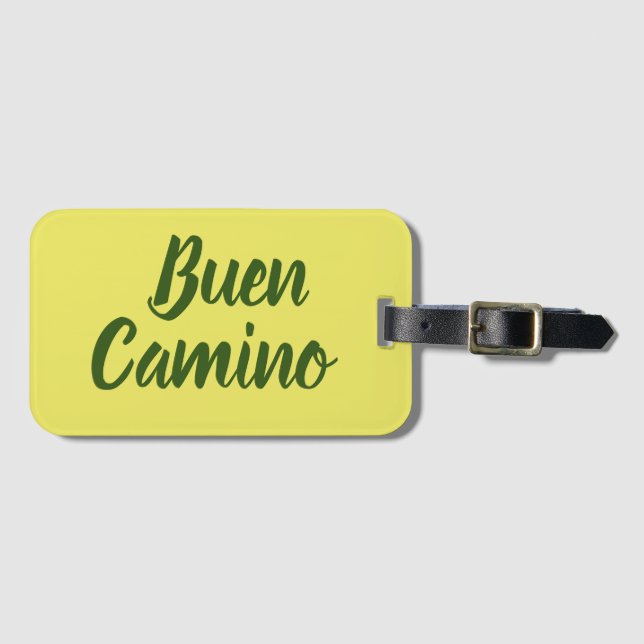 Buen Camino de Santiago Bagagebricka (Framsida horisontal)