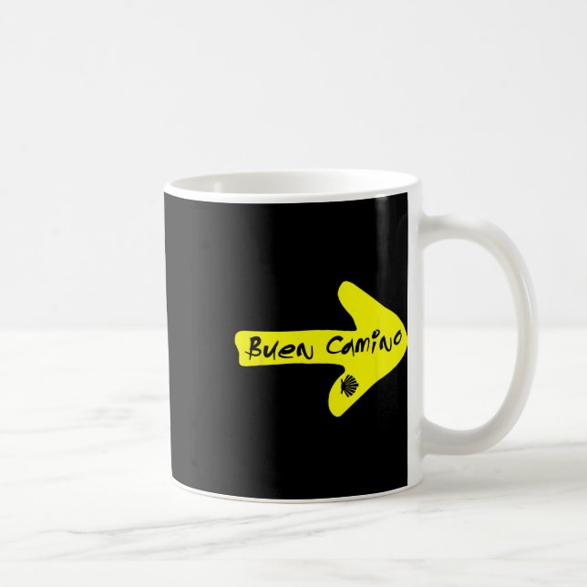 Buen Camino De Santiago Compostela Spain St James  Kaffemugg (Höger)