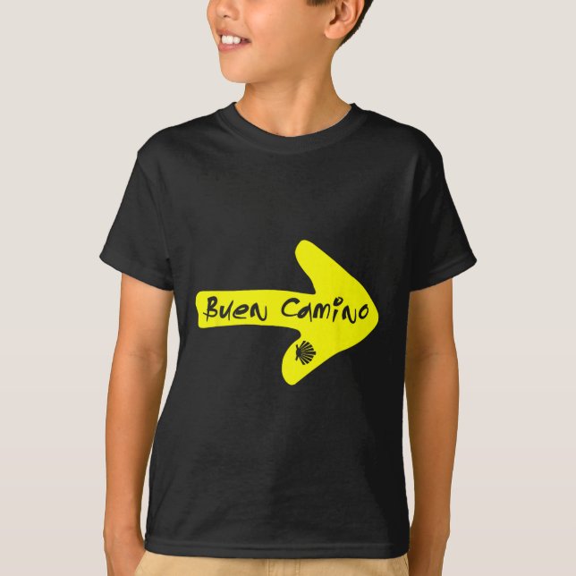 Buen Camino De Santiago Compostela Spain St James  T Shirt (Framsida)