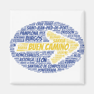 Buen Camino Ord Art Magnet