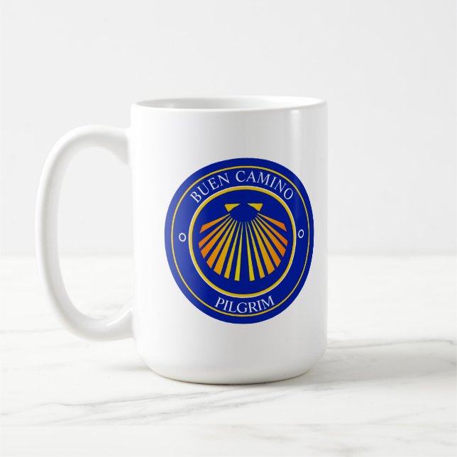 Buen Camino pilgrims Kaffemugg (Vänster)