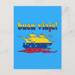 Buen Viaje - Bra Resa i Colombia - Vacationer Vykort