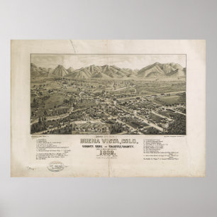 Buena Vista, Colorado (1882) Poster