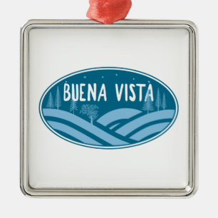 Buena Vista Colorado utomhus Julgransprydnad Metall