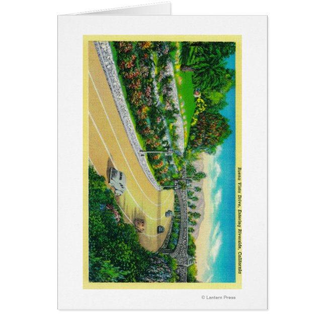 Buena Vista-enhet, gå in på sidan Hälsningskort (Framsidan)