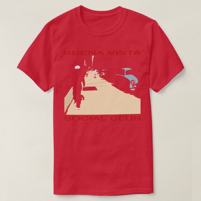 Buena Vista Social Klubb T Shirt (Design framsida)