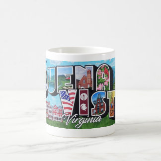 Buena Vista, VA - En klunk av hemstadsmuralen Kaffemugg