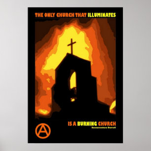 Buenaventura durruti-antiteokratcitat poster