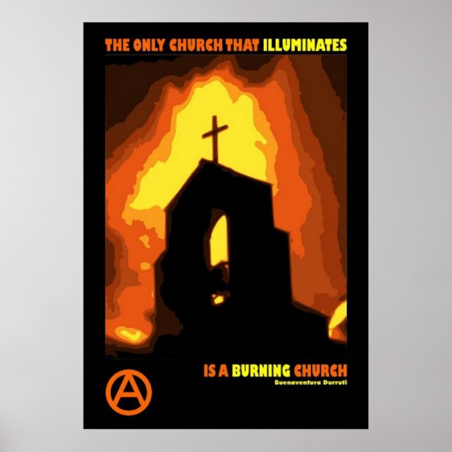 Buenaventura durruti-antiteokratcitat poster (Framsidan)