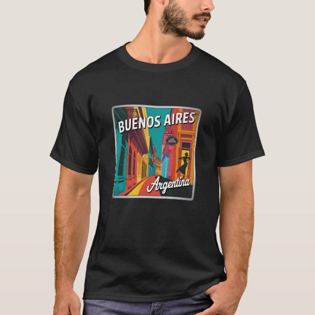 Buenos Aires Älskare Gift Idea T Shirt (Framsida)