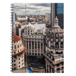 Buenos Aires Anteckningsbok Med Spiral