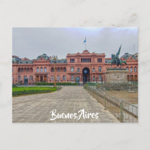 Buenos Aires, Argentina, Casa Rosada Vykort