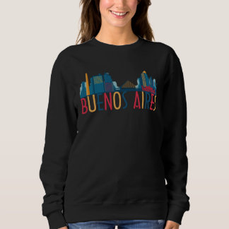 Buenos Aires Argentina City Skyline Silhouette ut T Shirt