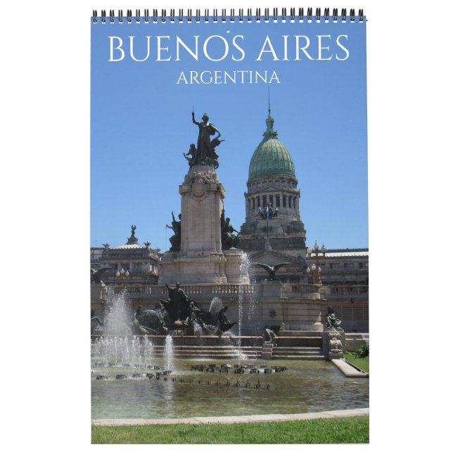 buenos aires argentina kalender (Omslag)