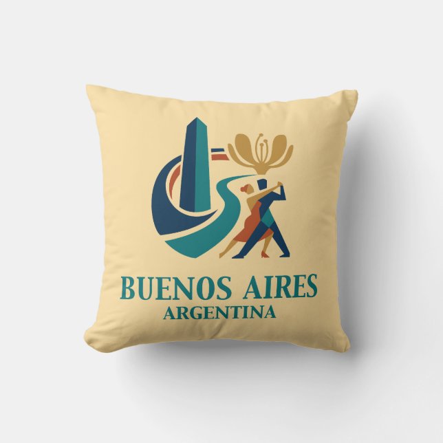 Buenos Aires Argentina Kudde (Framsida)
