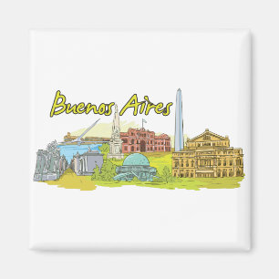 Buenos Aires, Argentina Magnet