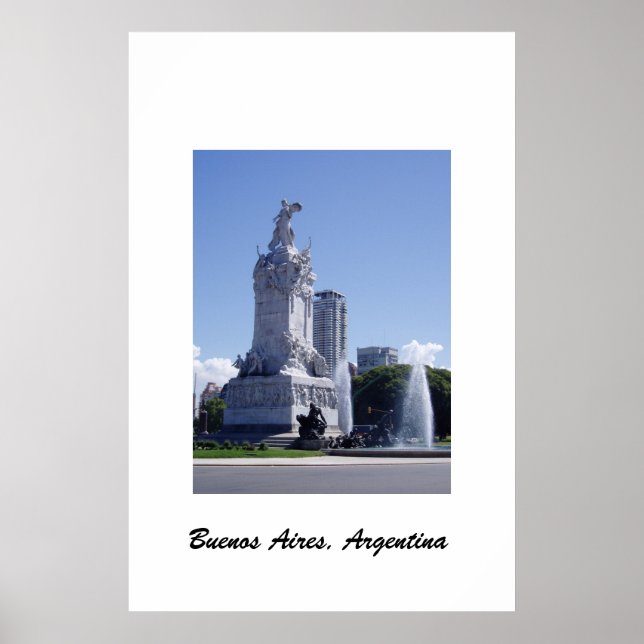 Buenos Aires, Argentina Poster (Framsidan)