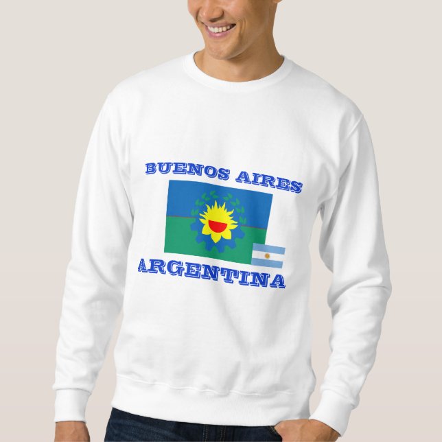 Buenos Aires Argentina skjorta Lång Ärmad Tröja (Framsida)